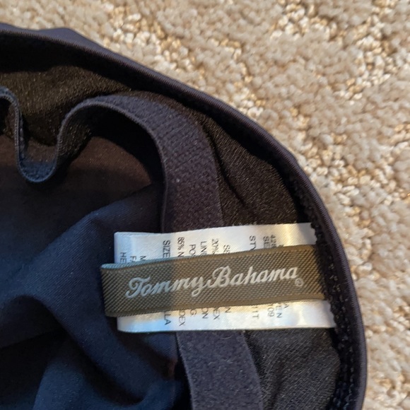 Tommy Bahama Elegant Black One-Piece Swimsuit - Picture 3 of 4